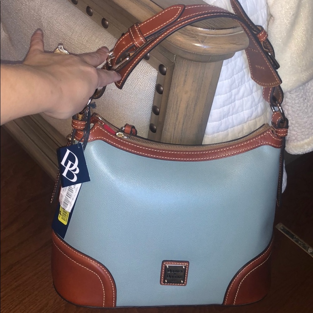 Blue Cognac New Dooney & Bourke Purse